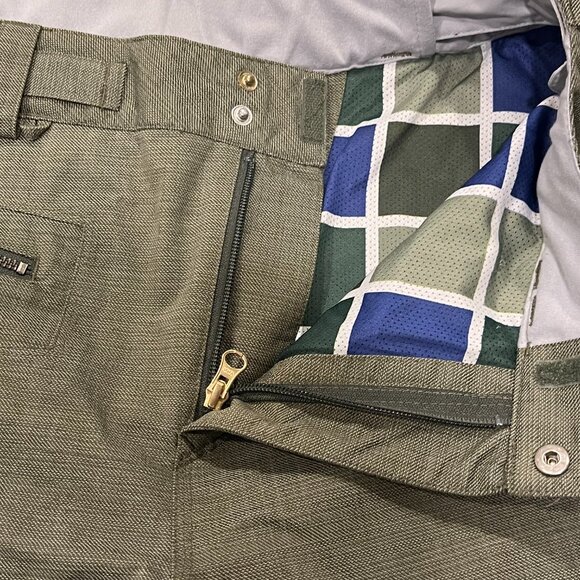 Volcom Men's Snowboard Pants, Green, Medium - Picture 5 of 14